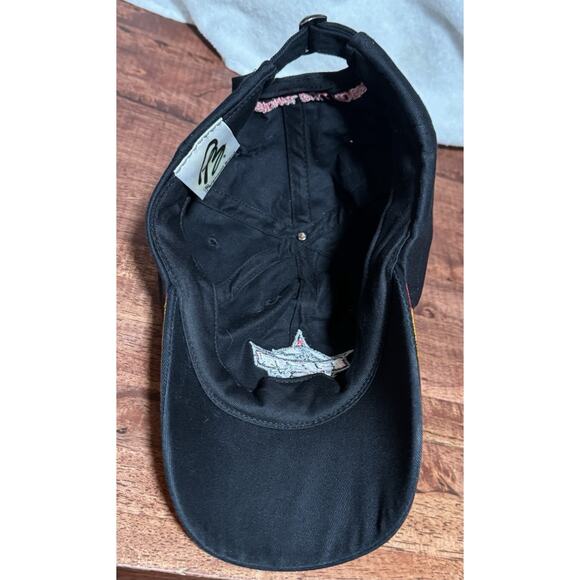 PBR Professional Bull Riders Embroidered Hat Ball Cap Black Adjustable One Size - Picture 5 of 6